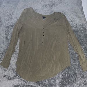 Green Torrid Blouse